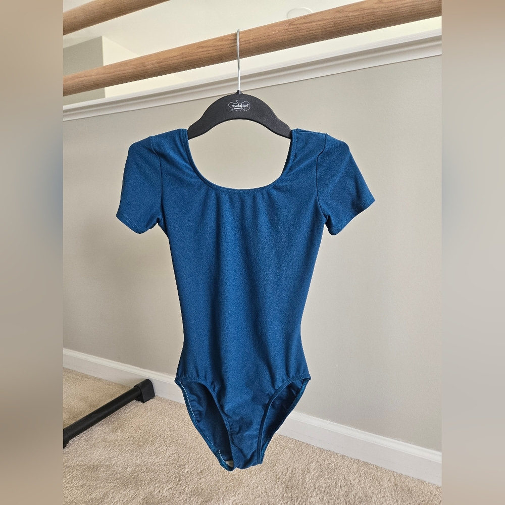 Capezio Teal Girls 14 Leotard